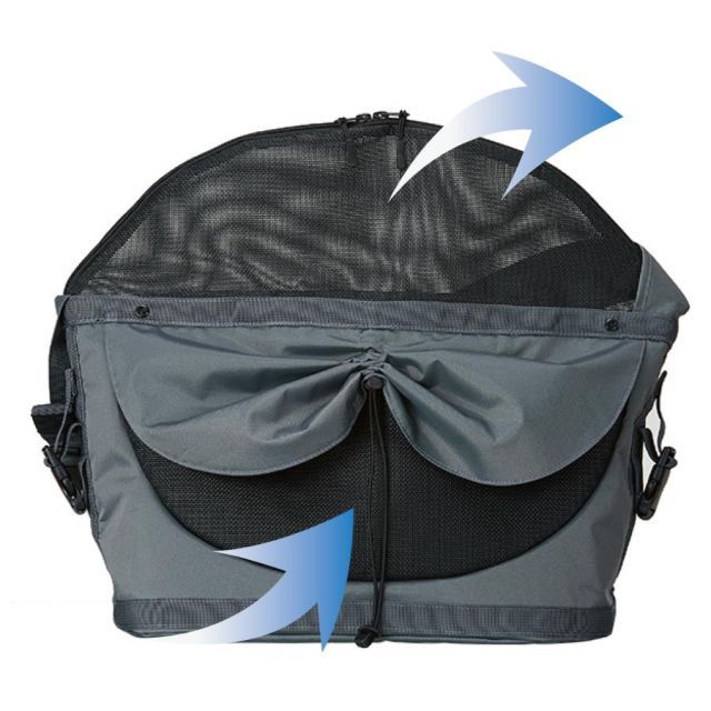 OGK技研 オージーケー技研 PET-002 サイクルペットスリング 自転車 かご チャコール FFCRYSTALESIA_COM