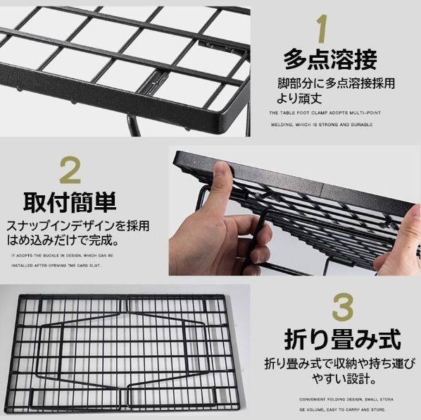 70's ヴィンテージ イギリス Hago社製 キャンプ スチールラック 2段 70's ヴィンテージ イギリス Hago社製 キャンプ スチールラック 2段