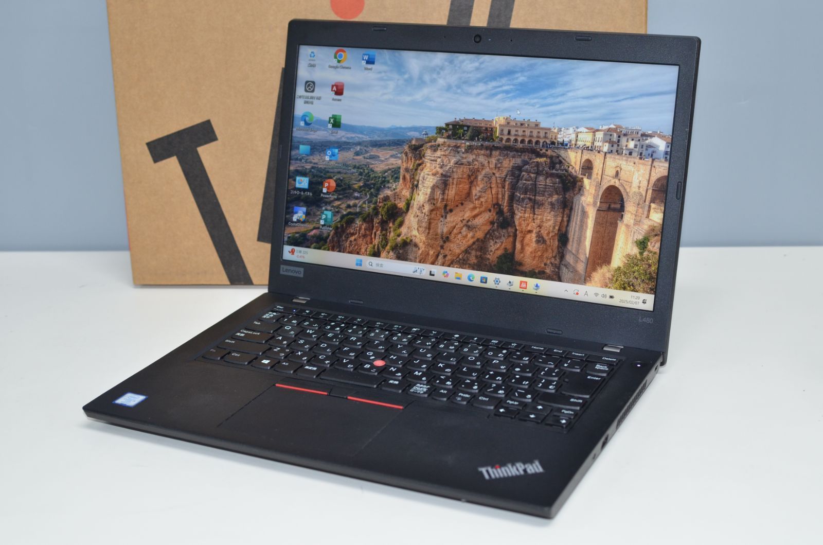 中古良品ノートパソコン LENOVO L480 Windows11+office 爆速
