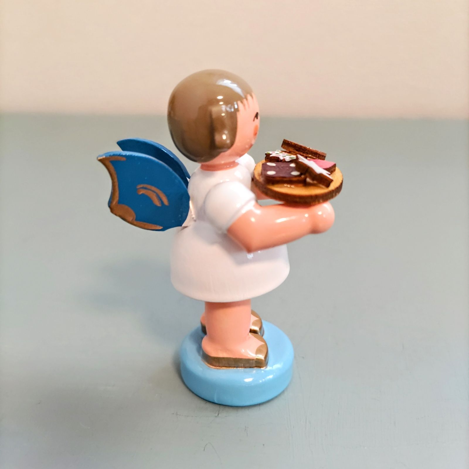 ドイツ 持ち手は木製 輸入スタンプ『ジンジャーブレッドマン』