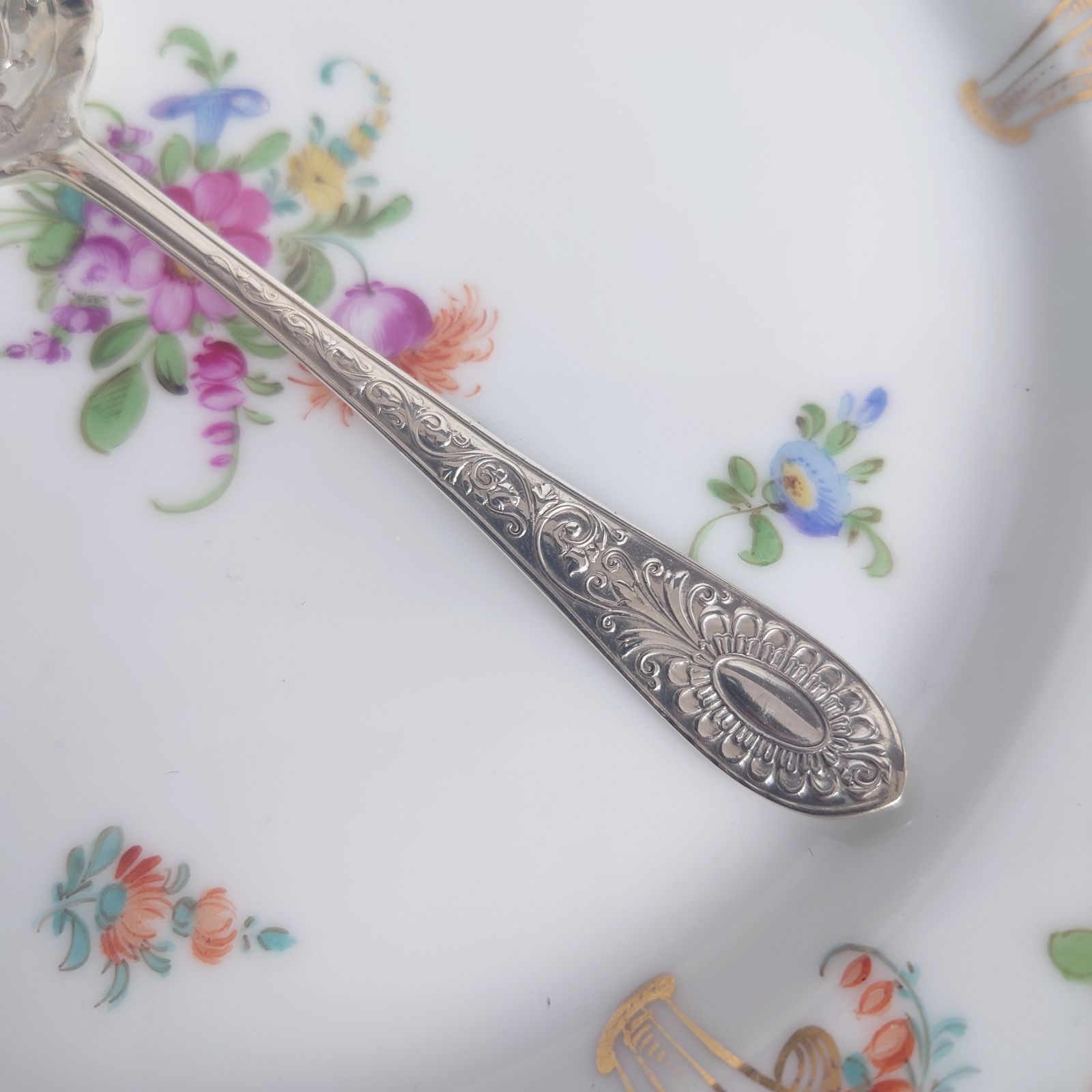 イギリス シルバープレート製 アンティーク ジャムスプーン イギリス