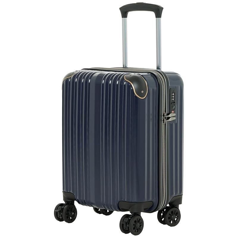 ワイズリー spark スパーク 超軽量 ショック吸収 ストッパー機能双輪キャスター ダイヤルTSAロック 機内持ち込み 16インチ コインロッカーサイズ 4段バーシステム 約27L 1