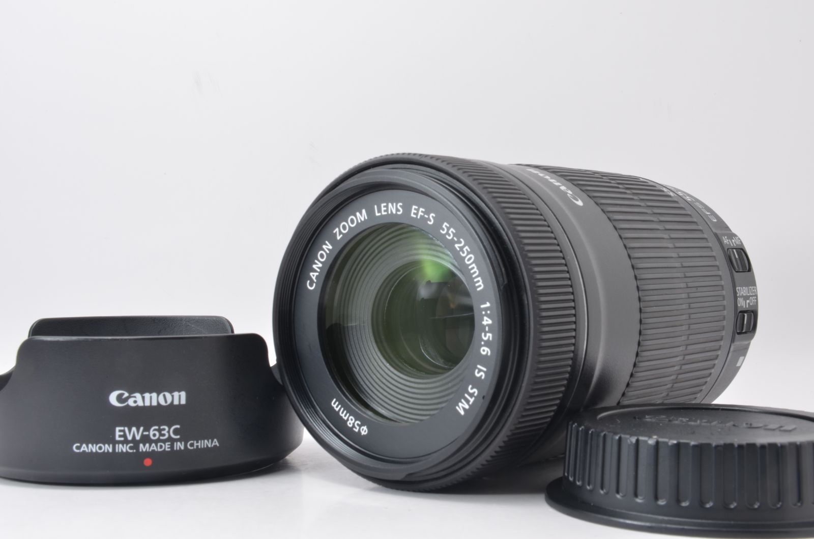 ☆極上品☆ 販売 キャノン CANON EF-S 55-250mm F4-5.6 IS STM L2727 #