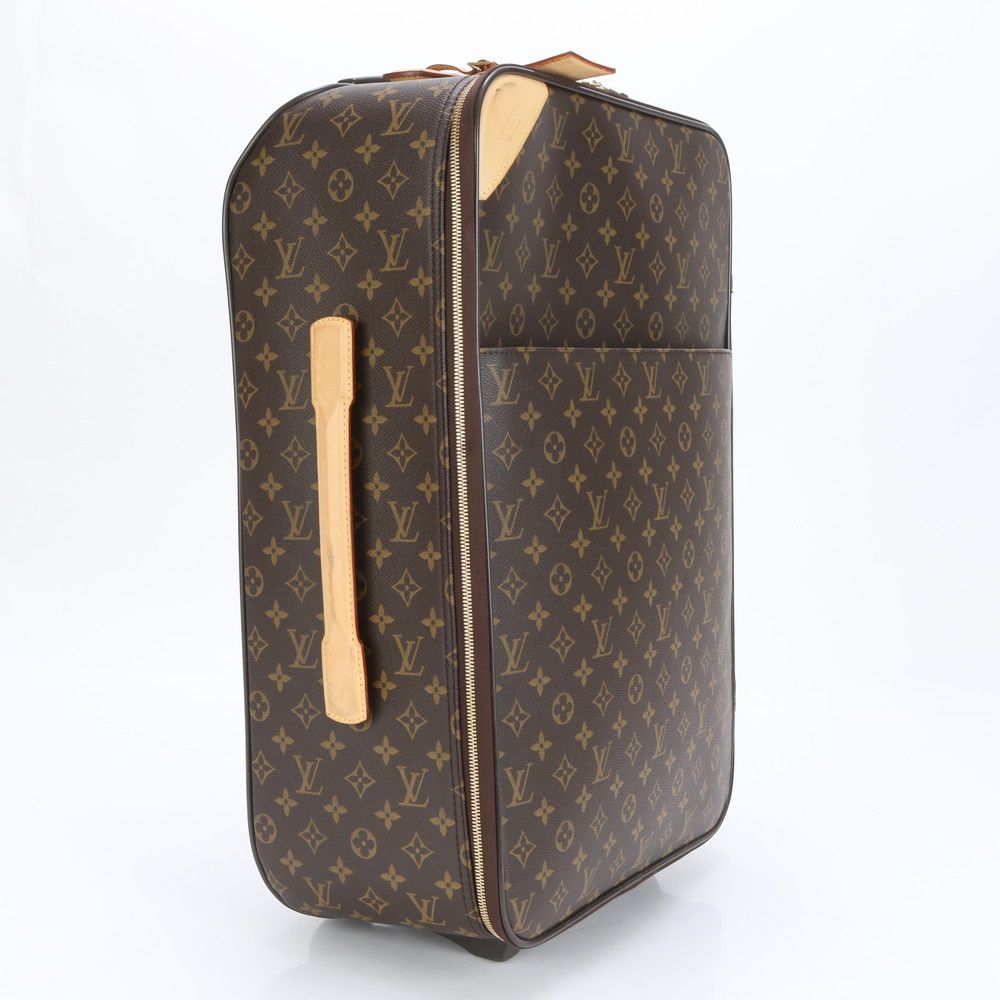美品 ルイヴィトン モノグラム ペガス 55 M23294 レザー スーツケース