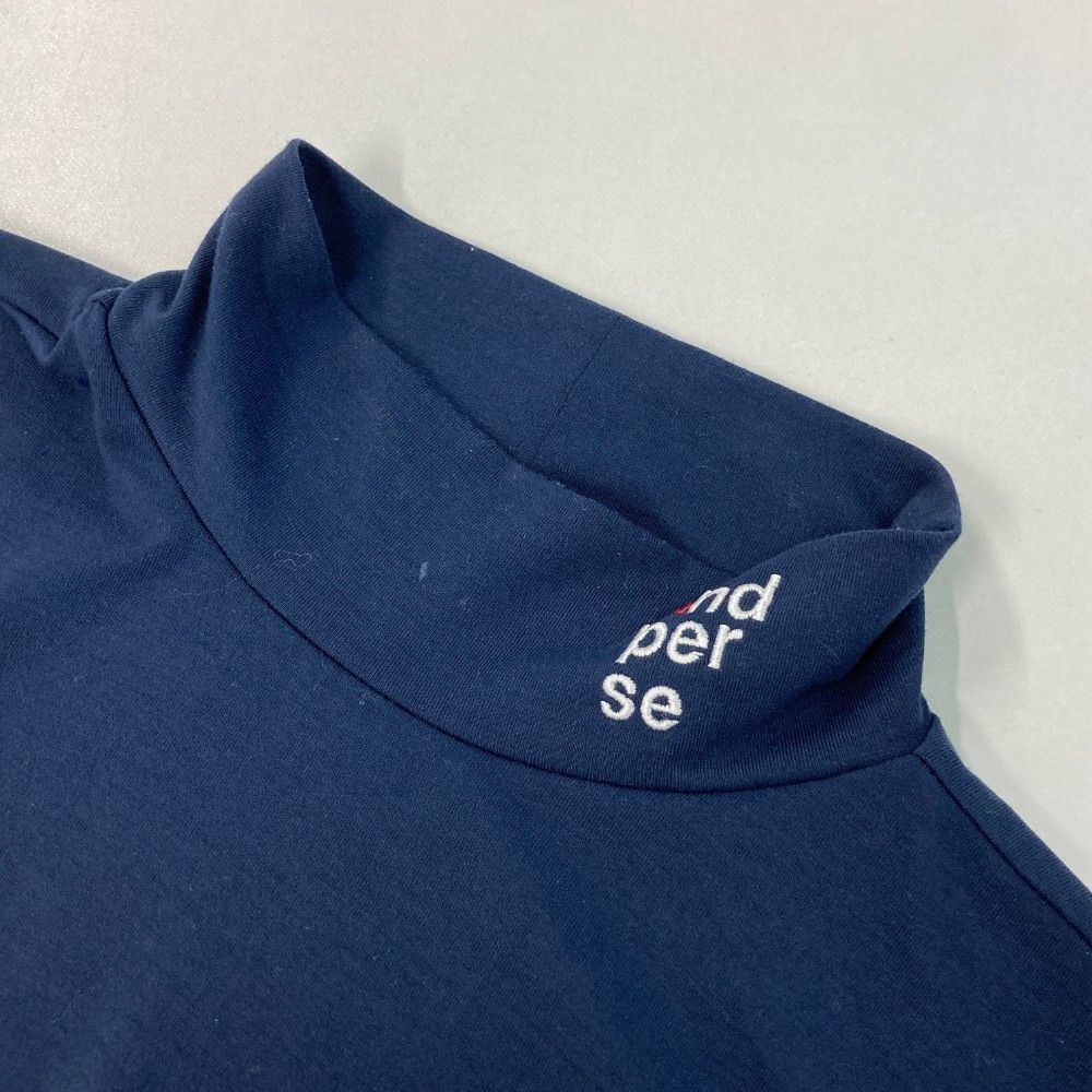 サイズ：M AND PER SE アンパスィ 2022年モデル ハイネック 長袖