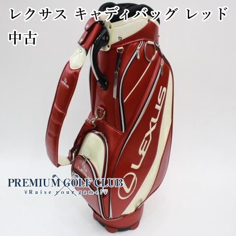 中古】 LEXUS レクサス キャディバッグ レッド 中古品 [1830] - メルカリ