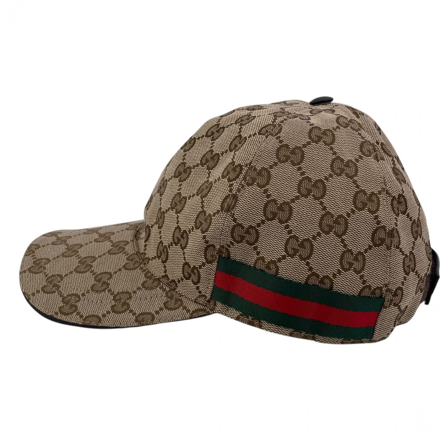 GUCCI グッチ GGキャンバス 200035 ベースボールキャップ ベージュ メンズ 25020167 KJ