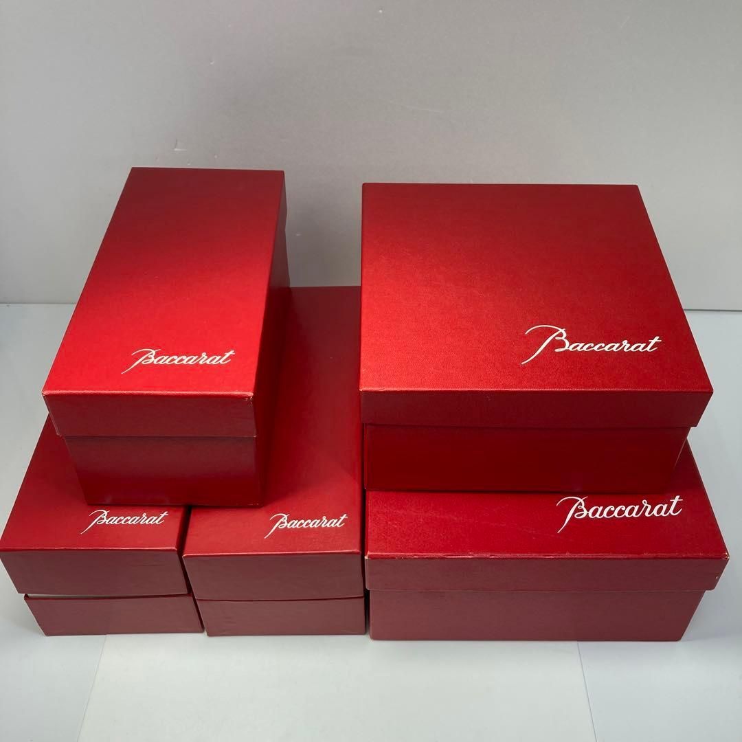 シャンパングラス等7客 共箱5箱