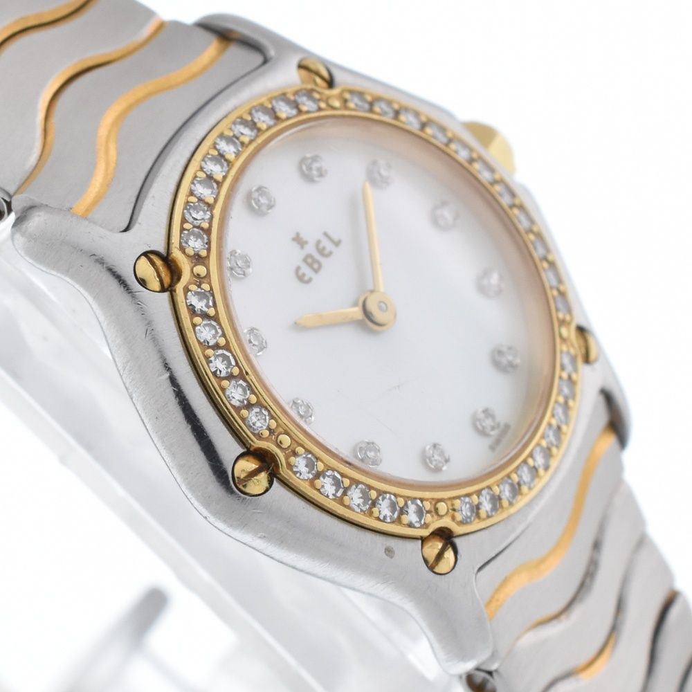 EBEL エベル 1057902 クラッシック ミニ K18 ダイヤレディース