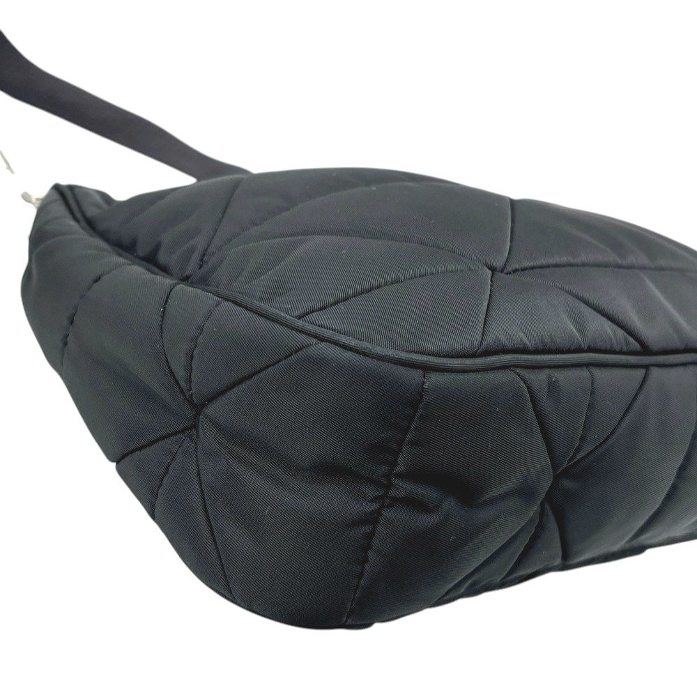PRADA●プラダリナイロンキルティングホボバック1BC151 □美品□ プラダ Re-Nylon パデッド ショルダー ホーボ― バッグ