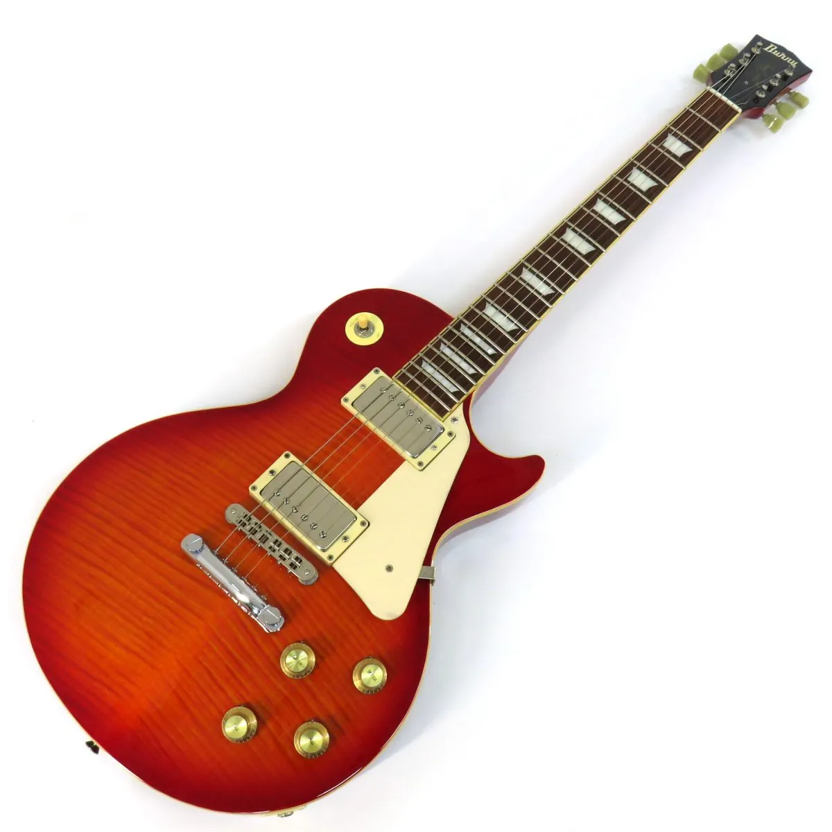 【美品】 バーニー レスポール  レフティー エレキギター RLG-60/LH BURNY by FERNANDES RLG-60 VLD エレキギター(バーニー