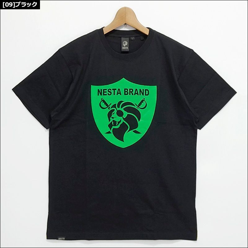 NESTA  BRAND  (ネスタブランド) レディースTシャツ/  GREEN  グリーン カラー・サイズ選択可】NESTA BRAND ネスタブランド コットン100