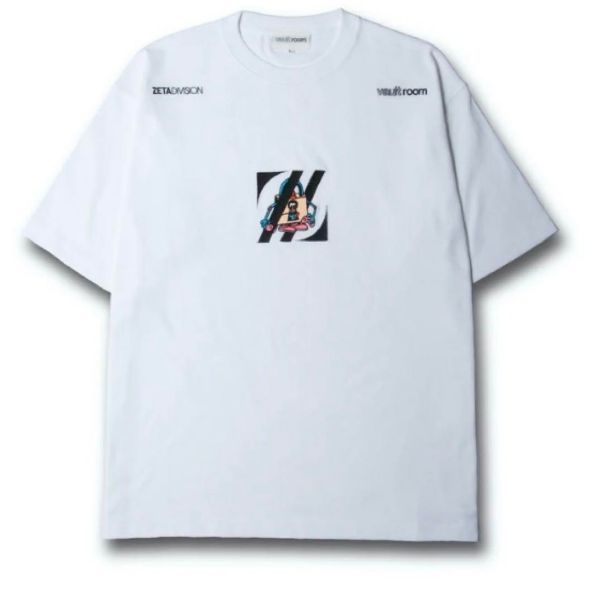 ZETA DIVISION x vaultroom LOGO TEE L ホワイト