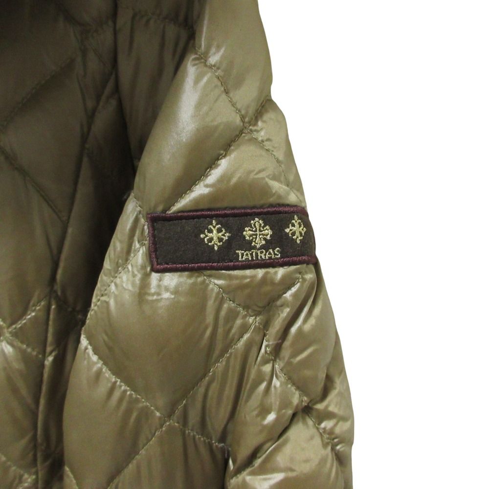 美品 クリーニング済 TATRAS タトラス PALMA ファー付き ロング 