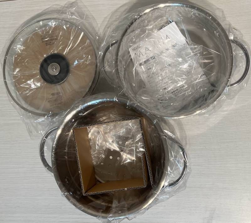  Meyer マキシム SS ステンレス スチーマーセット 18 cm マイヤー 両手鍋 鍋 グリル