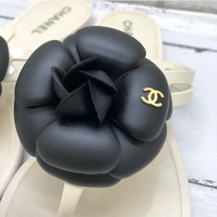 極美品❣️ シャネル CHANELカメリア CCココマーク トング