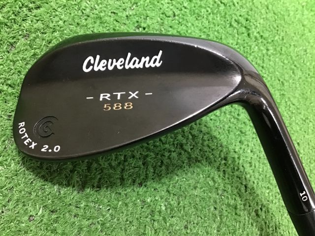 ★☆1円スタート☆クリーブランド 588 RTX 2.0 ツアーサテン ウェッジ 48度　950GH（Ｓ）☆中古品☆★ クリーブランド 588 RTX 52-10 58-12 NS950 S ２本セット