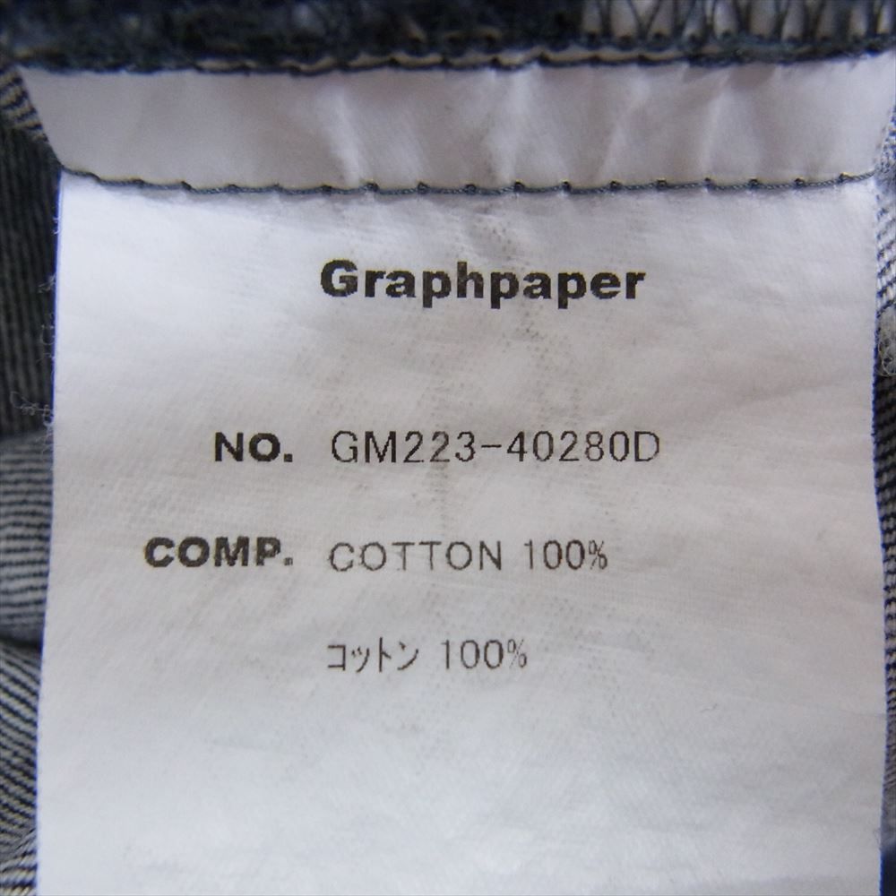 GRAPHPAPER グラフペーパー パンツ GM223-40280D DRESSTERIOR 