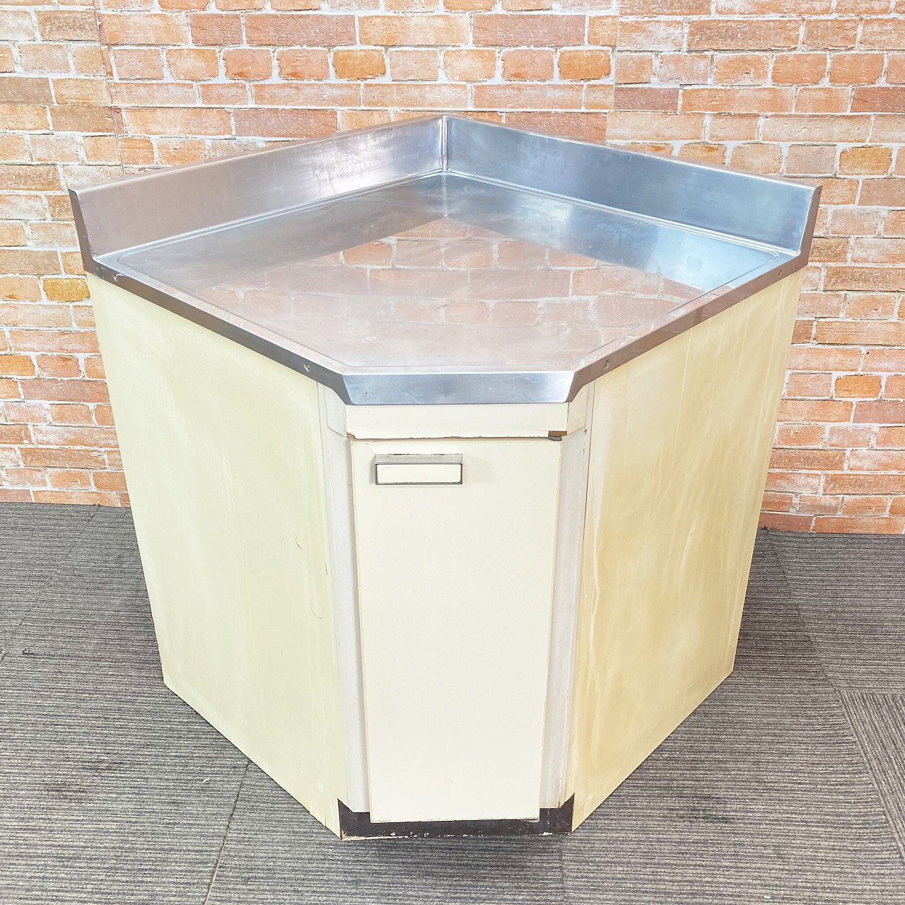 品 日東ステンレス工業 コーナーキャビネット 幅73cm 730mm キッチン 調理台 ボックスキッチン I0038