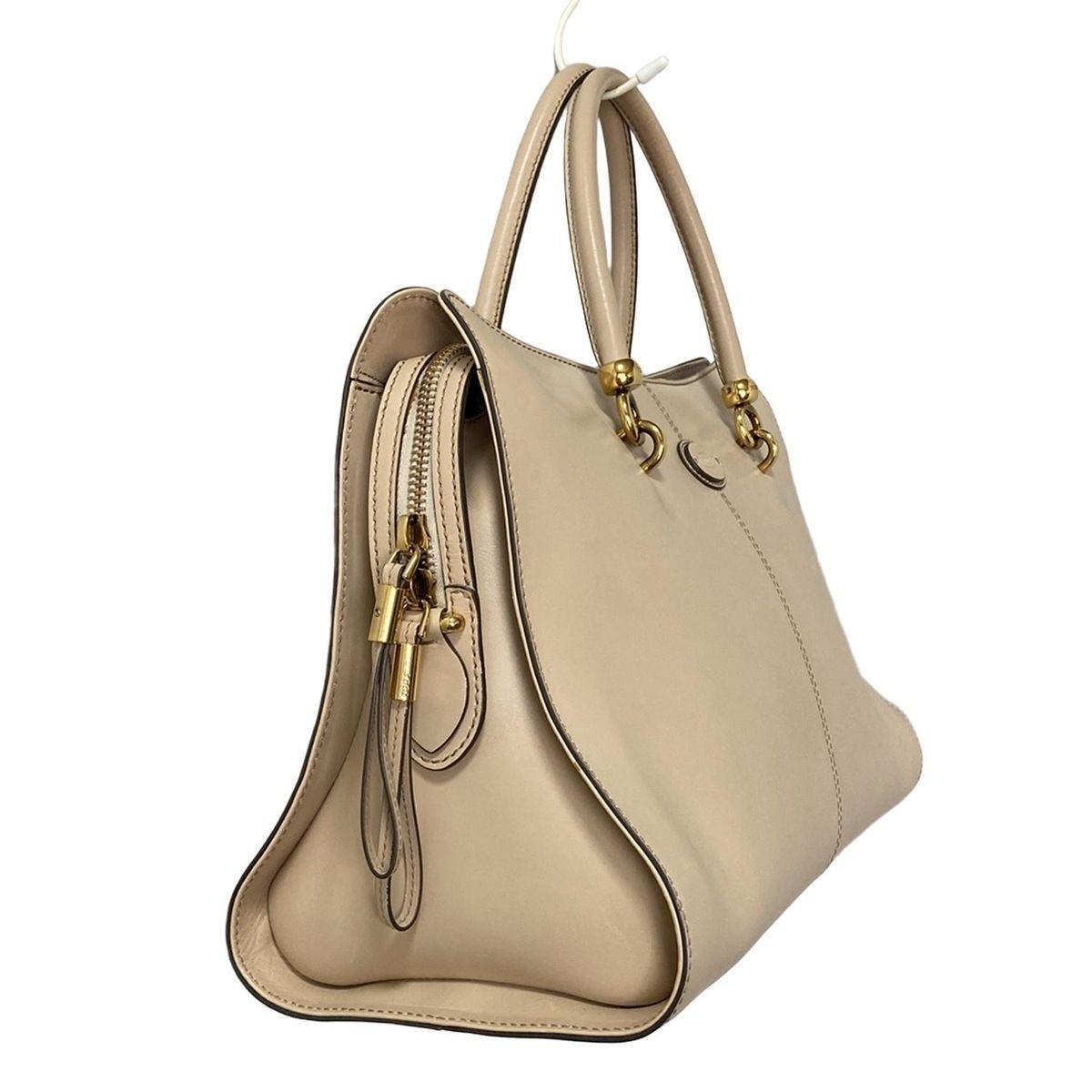 TOD'S(トッズ) ハンドバッグ セラ ピンクベージュ レザー - メルカリ TOD'S(トッズ) ハンドバッグ セラ ピンクベージュ レザー - メルカリ