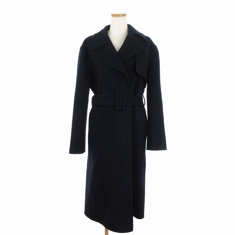 Theory☆22AW Luxe New Divide ウールカシミヤコート 黒