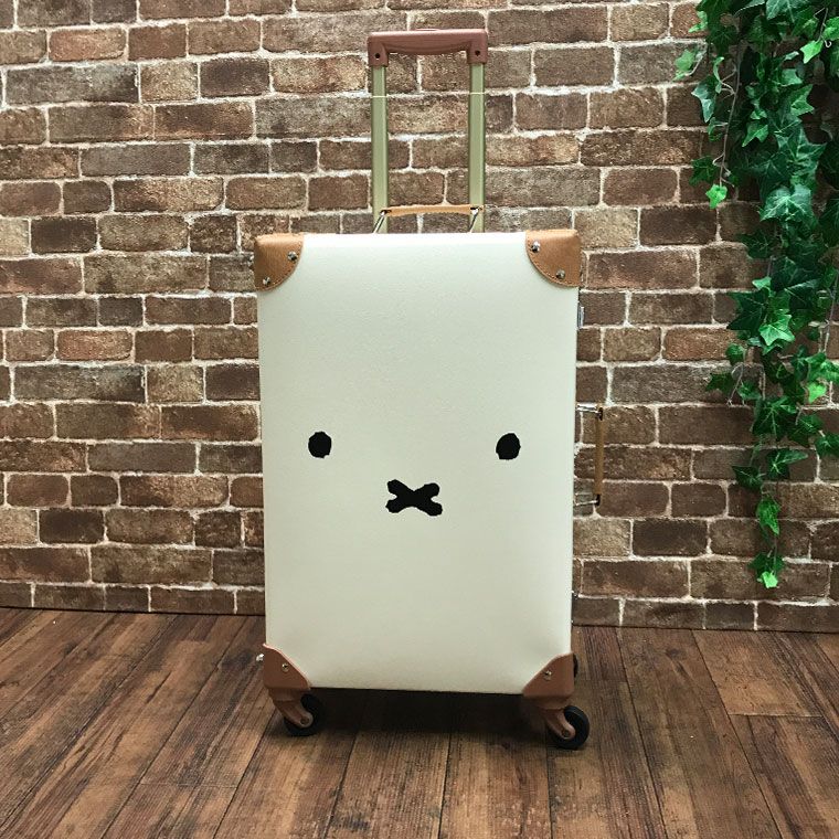 ミッフィー トランク キャリーケース Mサイズ 36L 旅行バッグ 軽量 スーツケース キャリーバッグ シフレ ハピタス HAP3110-53