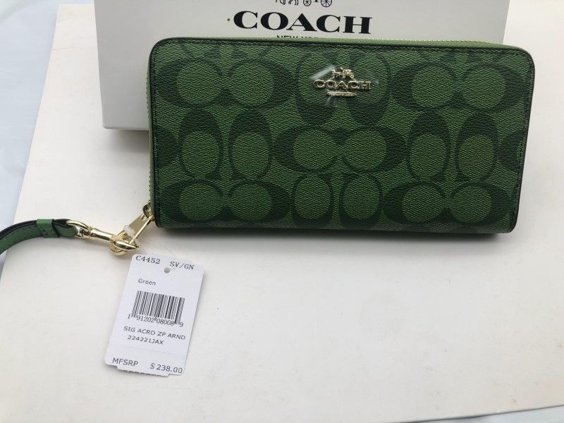 コーチ COACH 長財布 財布 シグネチャー ラウンドファスナー 