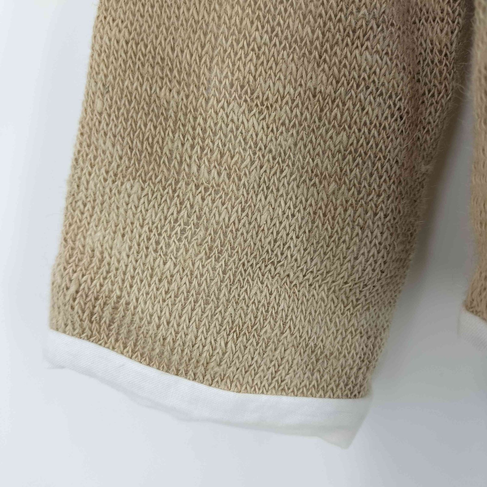 tricot COMME des GARCONS(トリココムデギャルソン) 90-00S リネン ノーカラ 中古 古着 0809 トリココムデギャルソンtricot COMME des GARCONS リネン