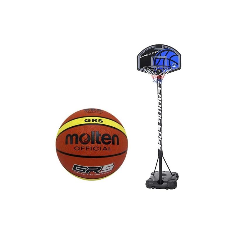 送料無料　リーディングエッジ ジュニア バスケットボール ゴール ミニバス対応 LE-BS260 家庭用 自主練 バスケ バスケットゴール リーディングエッジ] ジュニア バスケットゴール ＆ 5号球