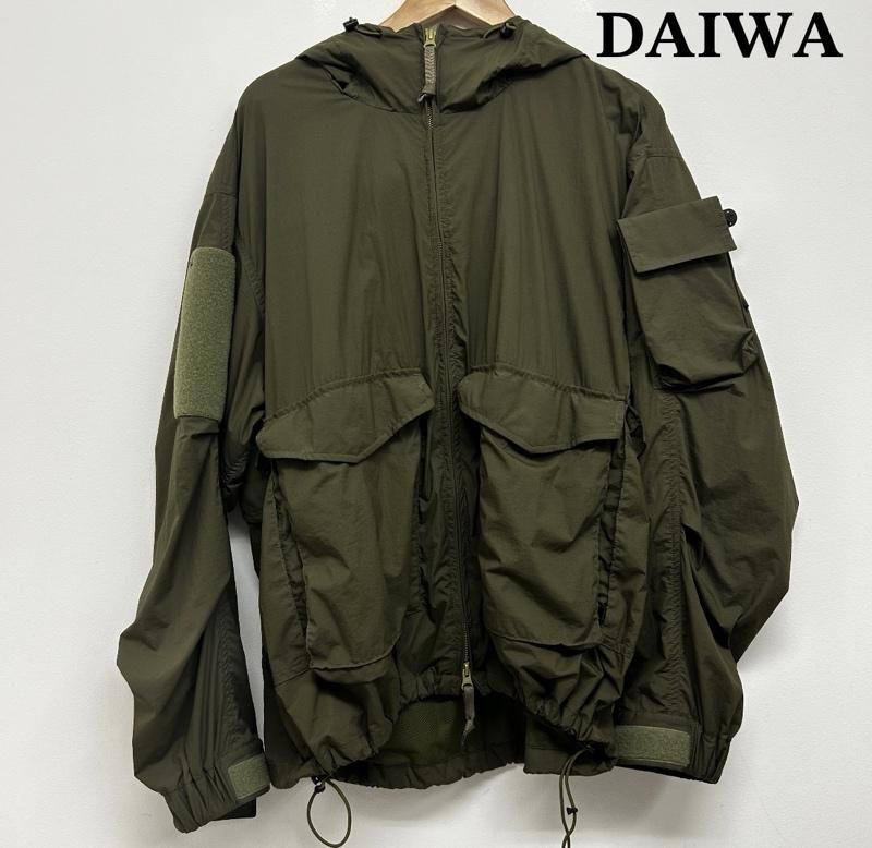 DAIWA ダイワ ジャケット 上着 ジャンパー ブルゾン ナイロンジャケット マルチポケット ミニタリージャケット
