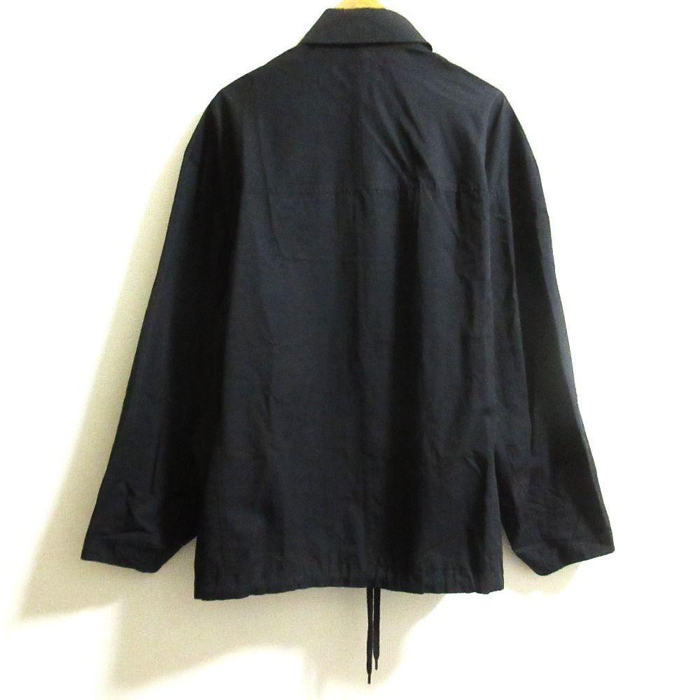 LAD MUSICIAN ラッドミュージシャン BIG COACH JACKET コーチジャケット 2117-358 サイズ44 ブラック メンズ 古着 KANDAIZUMI_COM