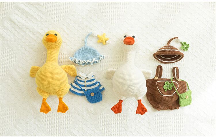 ハンドメイド　ガチョウ アヒル　あみぐるみ　レシピ