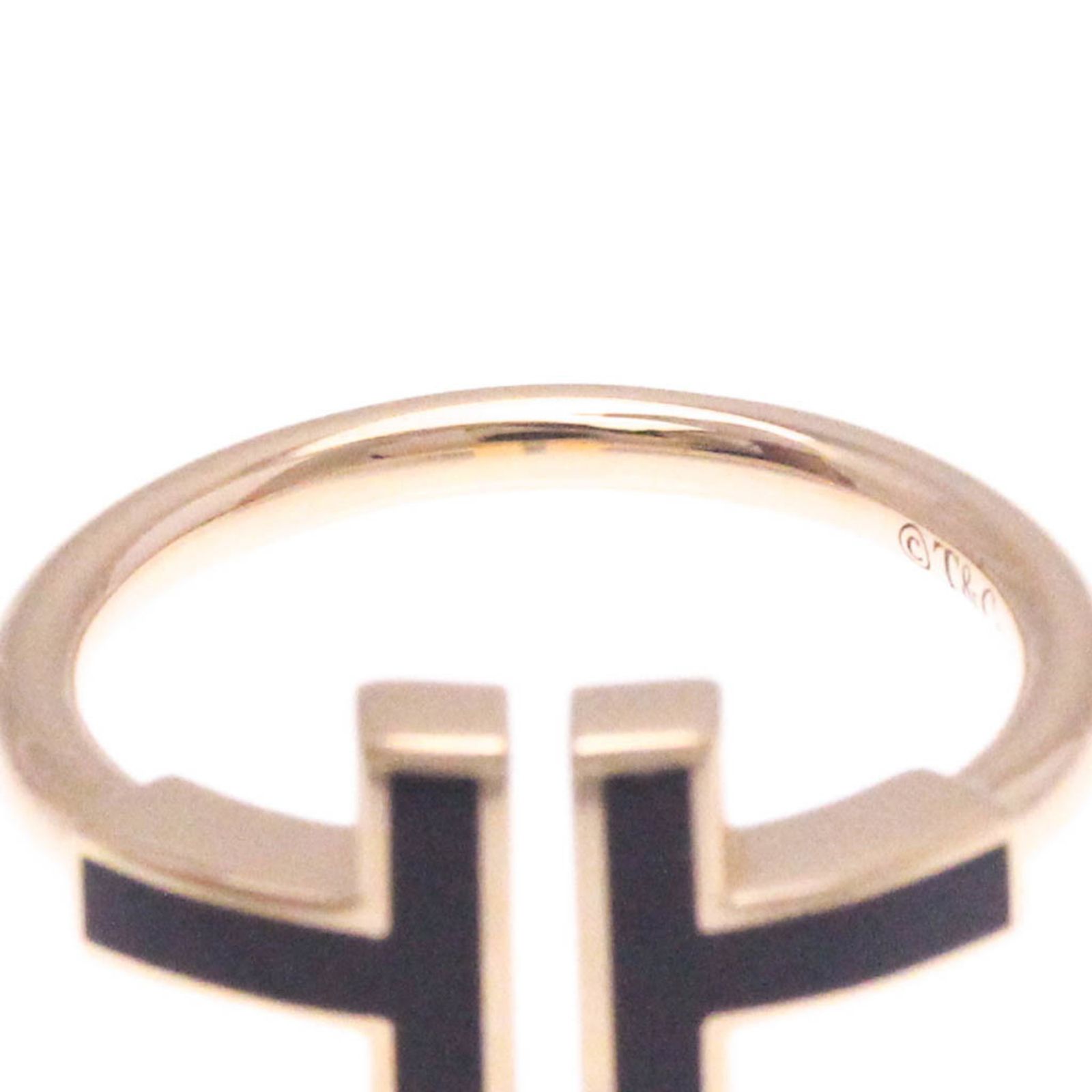 ティファニー(Tiffany) T ワイヤー リング K18ピンクゴールド