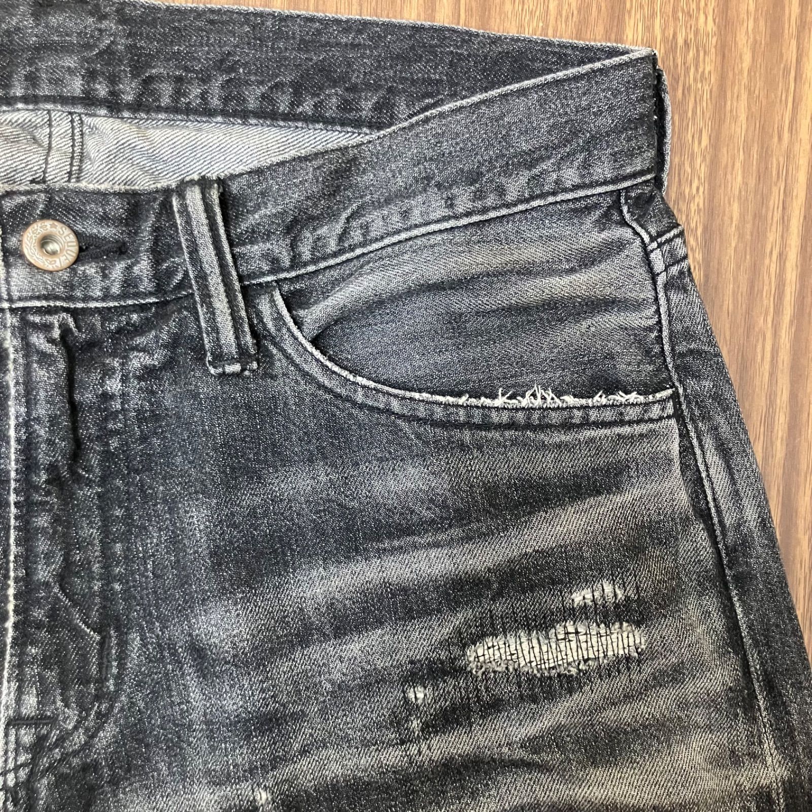 ◎ SEQUEL シークエル パンツ Sサイズ 22SS fragment design ダメージ 
