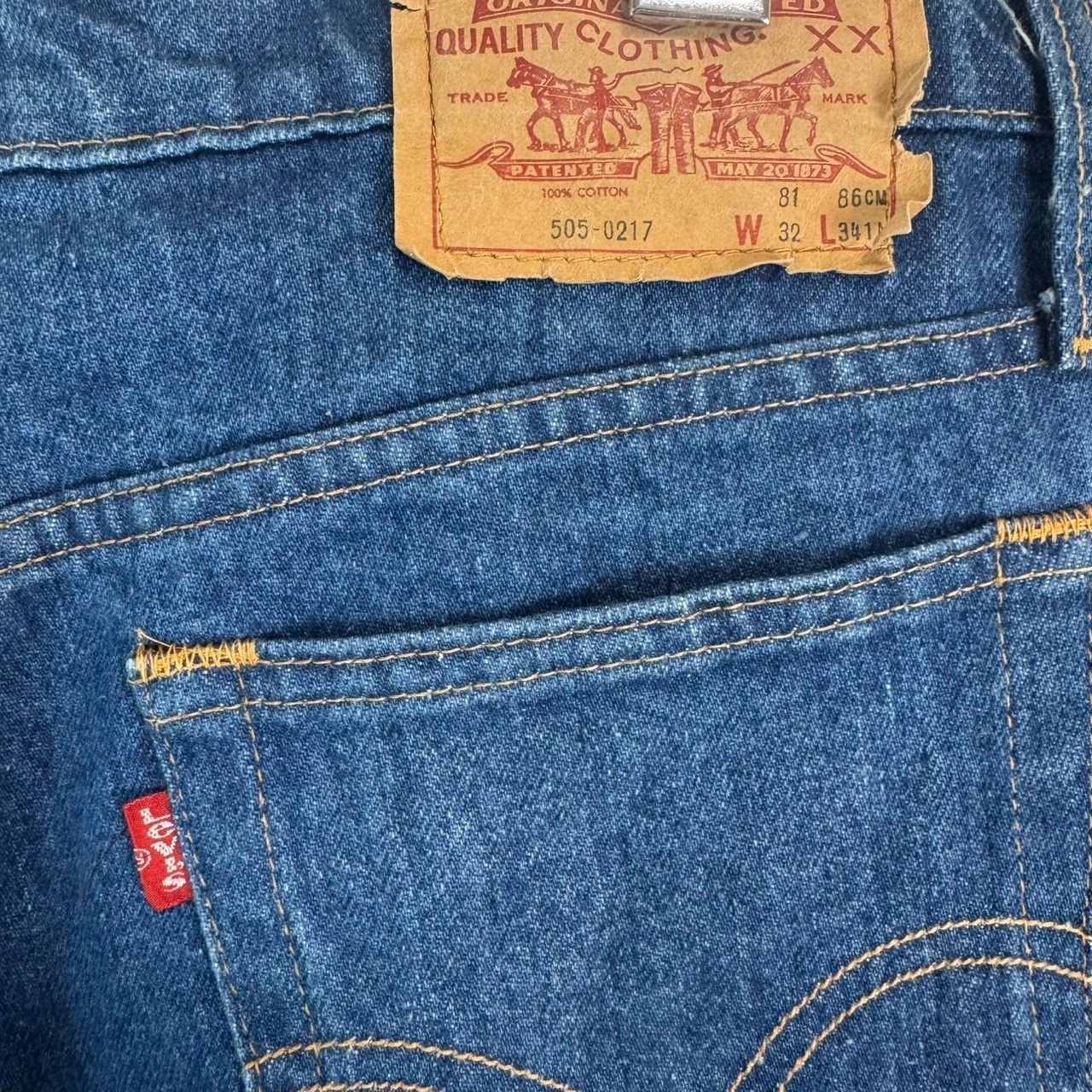 W32 リーバイス 505 00505-0217 デニム パンツ ジーンズ Levi's リーバイス 505-0217 デニムパンツ ジーンズ ストレート