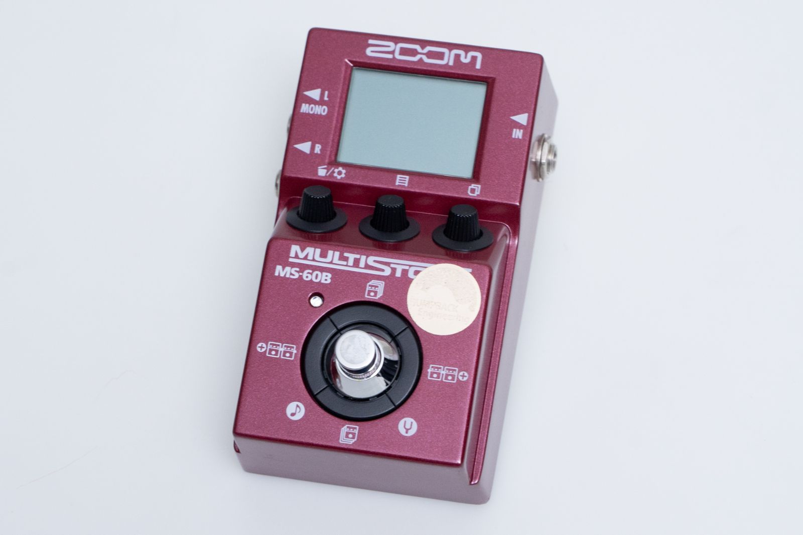 ZOOM MS-60B Black 限定　SOUND SPRITE Mod レビュー】ZOOM MS-60B-I MOD HUMPBACK engineering - あさぎベース