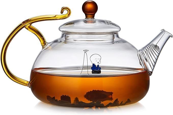 ポカロティー ガラス急須 ティーポット 耐熱ガラス 透明 割れにくい