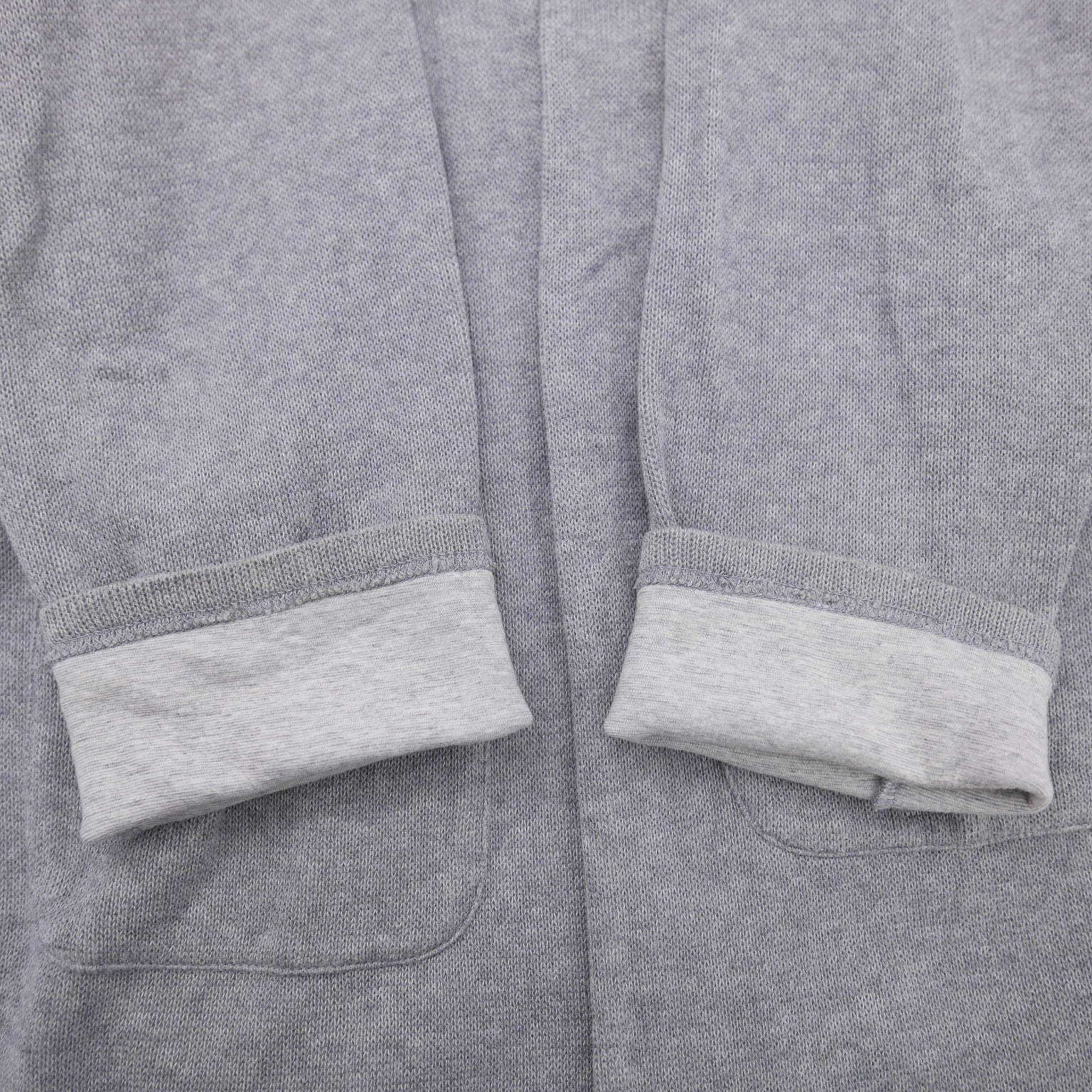 18SS SOPHNET. ソフネット LONG KNIT CARDIGAN (7GAUGE) 長袖ロングニット カーディガン 灰GRAY XL SOPH-180126