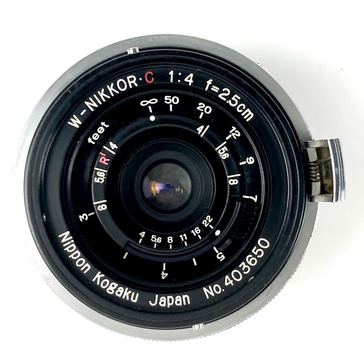 ニコン Nikon W-NIKKOR.C 25mm F4 2.5cm ブラック Sマウント レンジ  