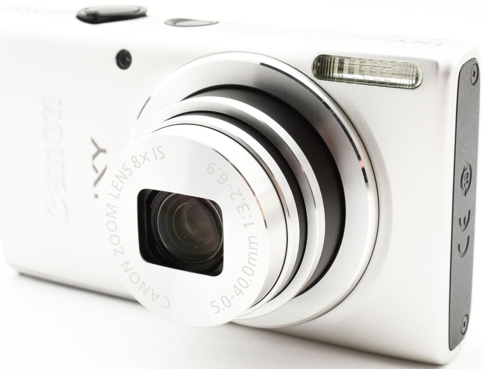 キヤノン コンデジ CANON IXY 100F シルバー 中古 Wi-Fi搭載 新品SD 