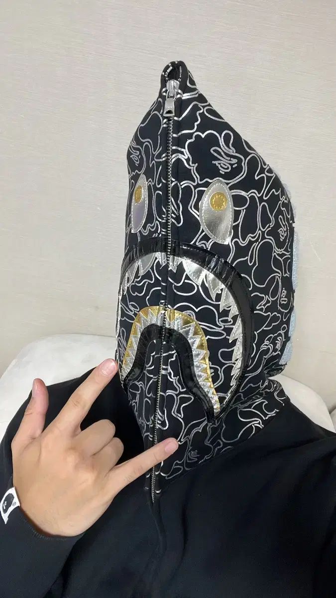 BAPE x そらやま A BATHING APE アベイシングエイプ シャークフードジップアップ 2xl