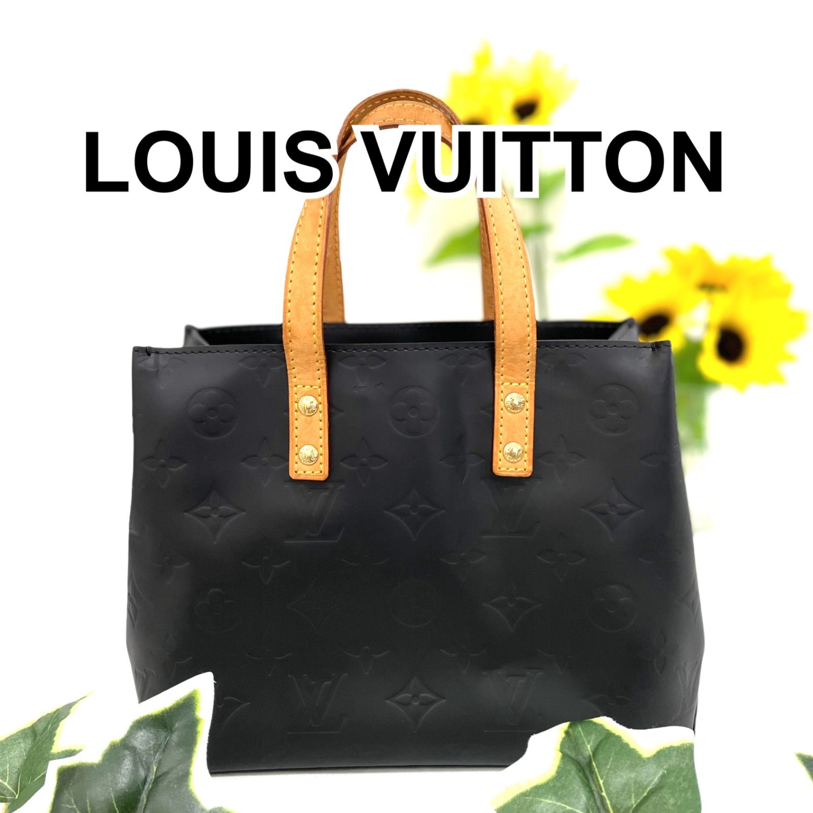 Louis Vuitton ルイヴィトン ヴェルニ リードPM M91145 ハンドバッグ マット ブラック 黒 - メルカリ