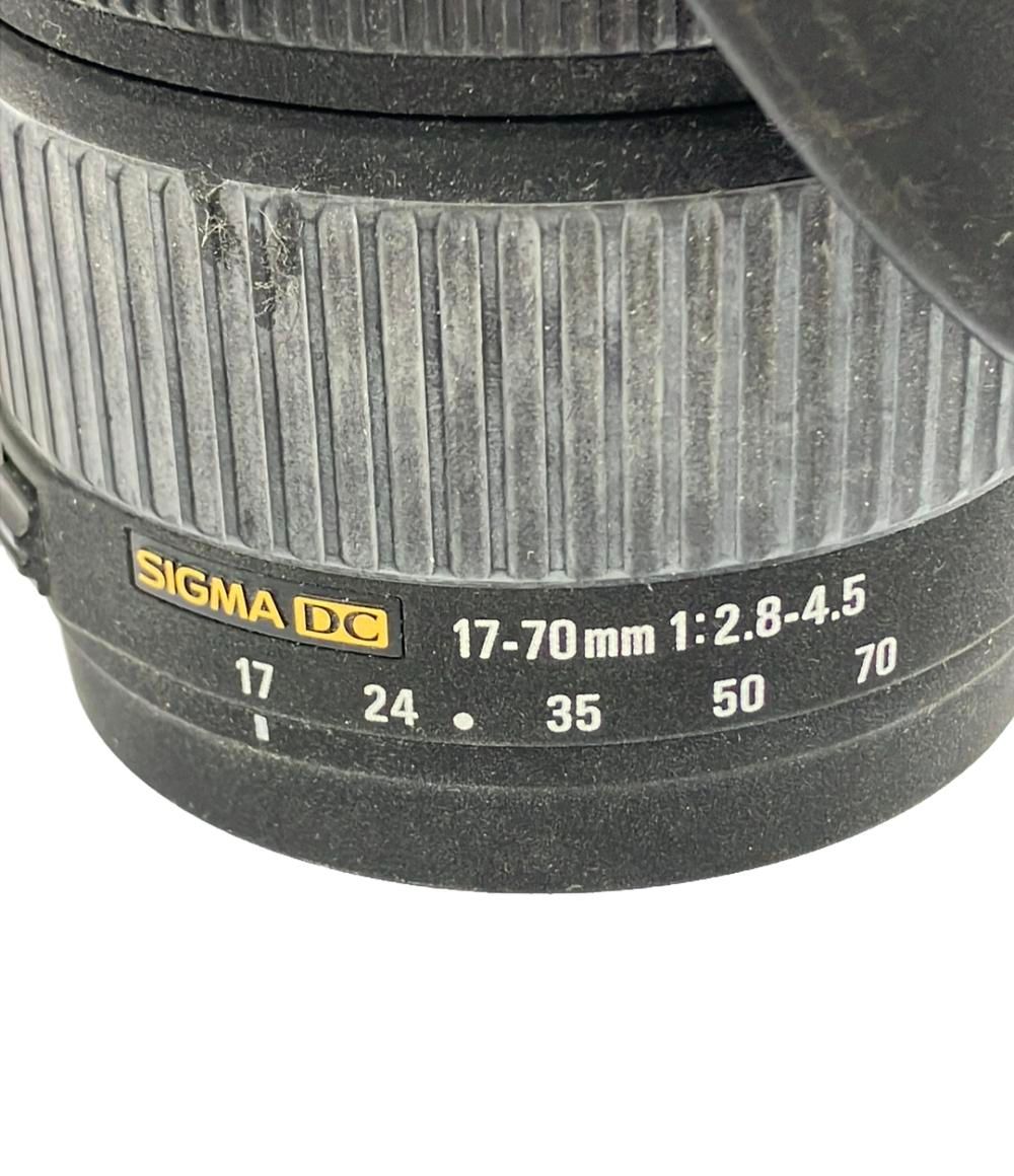 訳あり シグマ 交換用レンズ DC 17-70mm F2.8-4.5 ニコン用 SIGMA