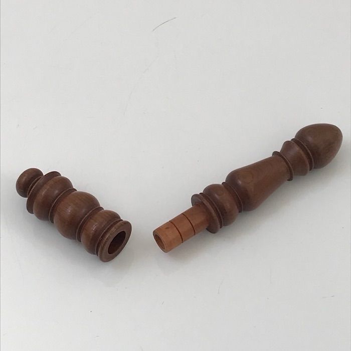 ニードルケース 針収納ケース 針筒【アンティーク】木製 (541) - メルカリ