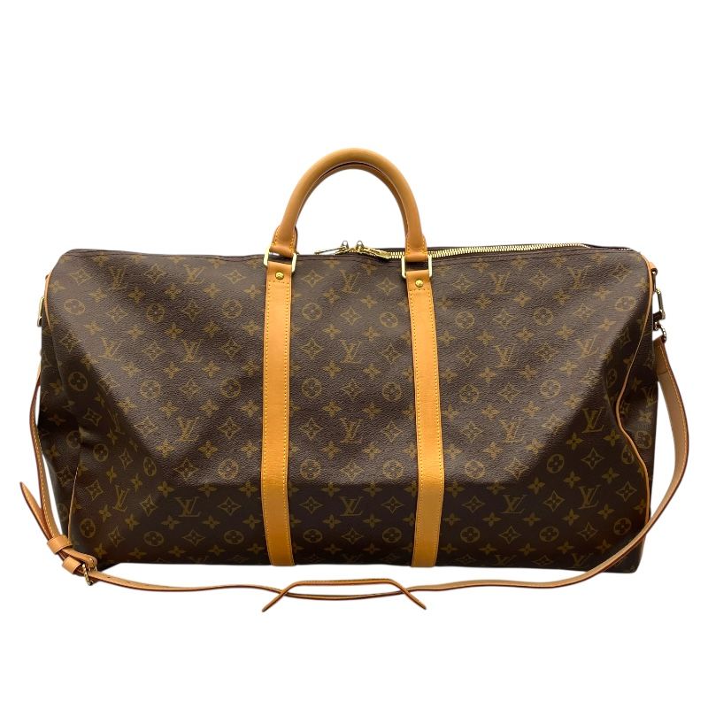 ルイ ヴィトン LOUIS VUITTON キーポル バンドリエール60 M41412 ブラウン モノグラム キャンバス ユニセックス ボストンバッグ