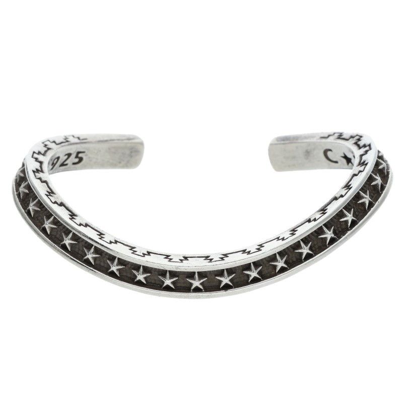 コディーサンダーソン Clouds Curves And Stars シルバーバングル メンズ