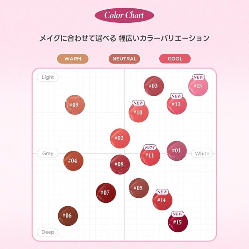 【未使用新品】TIRTIR WATERISM GLOW TINT15本まとめ売り TIRTIR] Waterism Glow Tint [ティルティル] ウォーターリズム