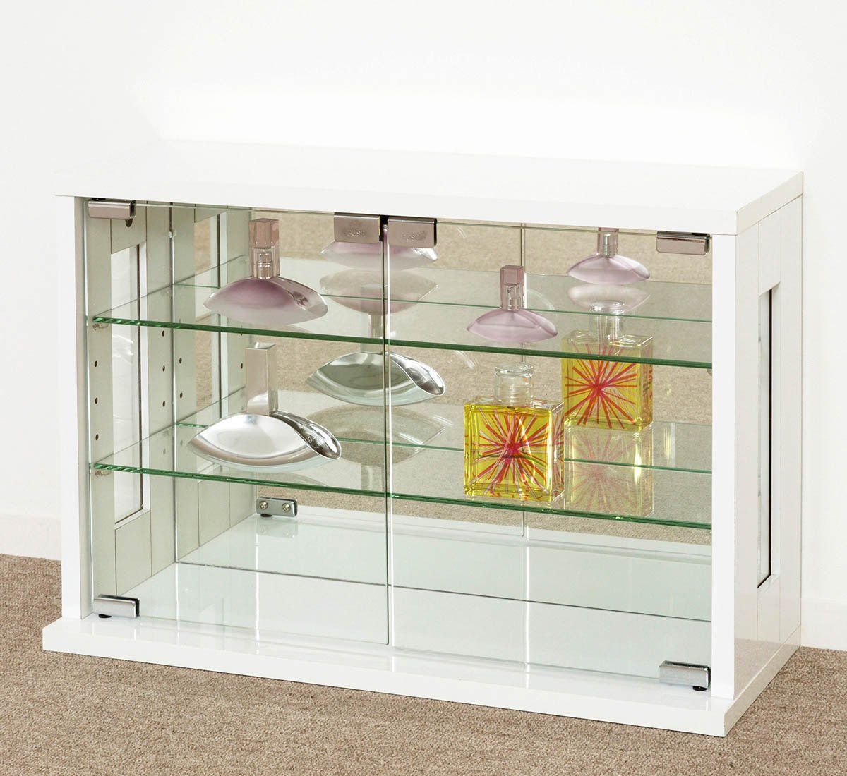 クロシオ Kuroshio ガラスケース ホワイト 幅60×奥行23 20 ×高さ40cm AKU1006613