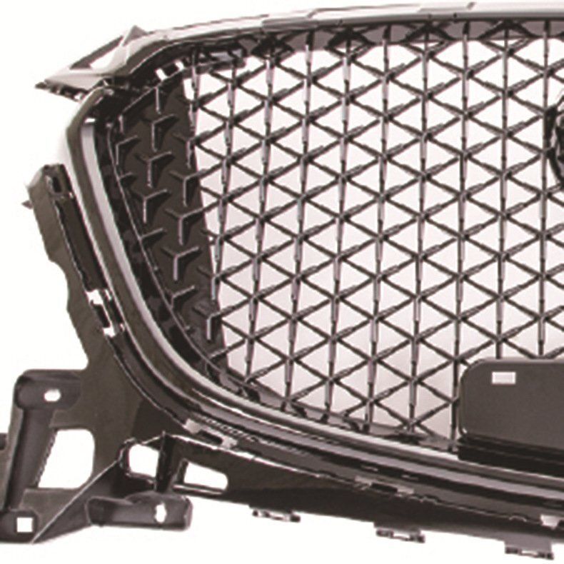 マツダ フロントグリル メッシュ ガーニッシュ フロントバンパー CX-5 CX5 CX8 CX-8 2017年-2020年 適用: フロント バンパー グリル MAZDA6 M6 装飾 カバー ABS オールド