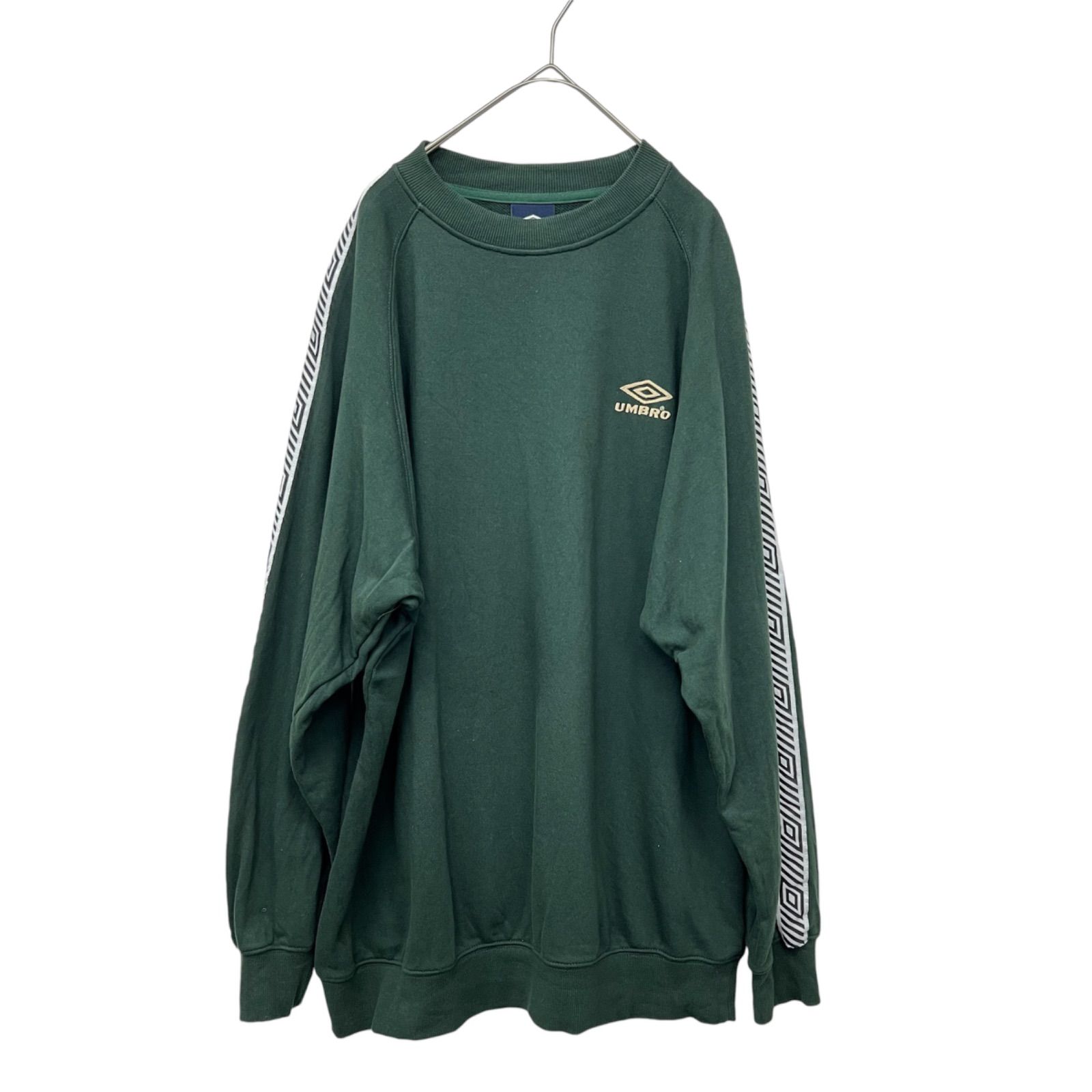 BoTT UMBRO CREW NECK GREEN L BoTT×UMBRO CREW NECK GREEN sweat XXL